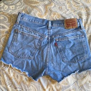 Levi’s 501 High-waist Shorts